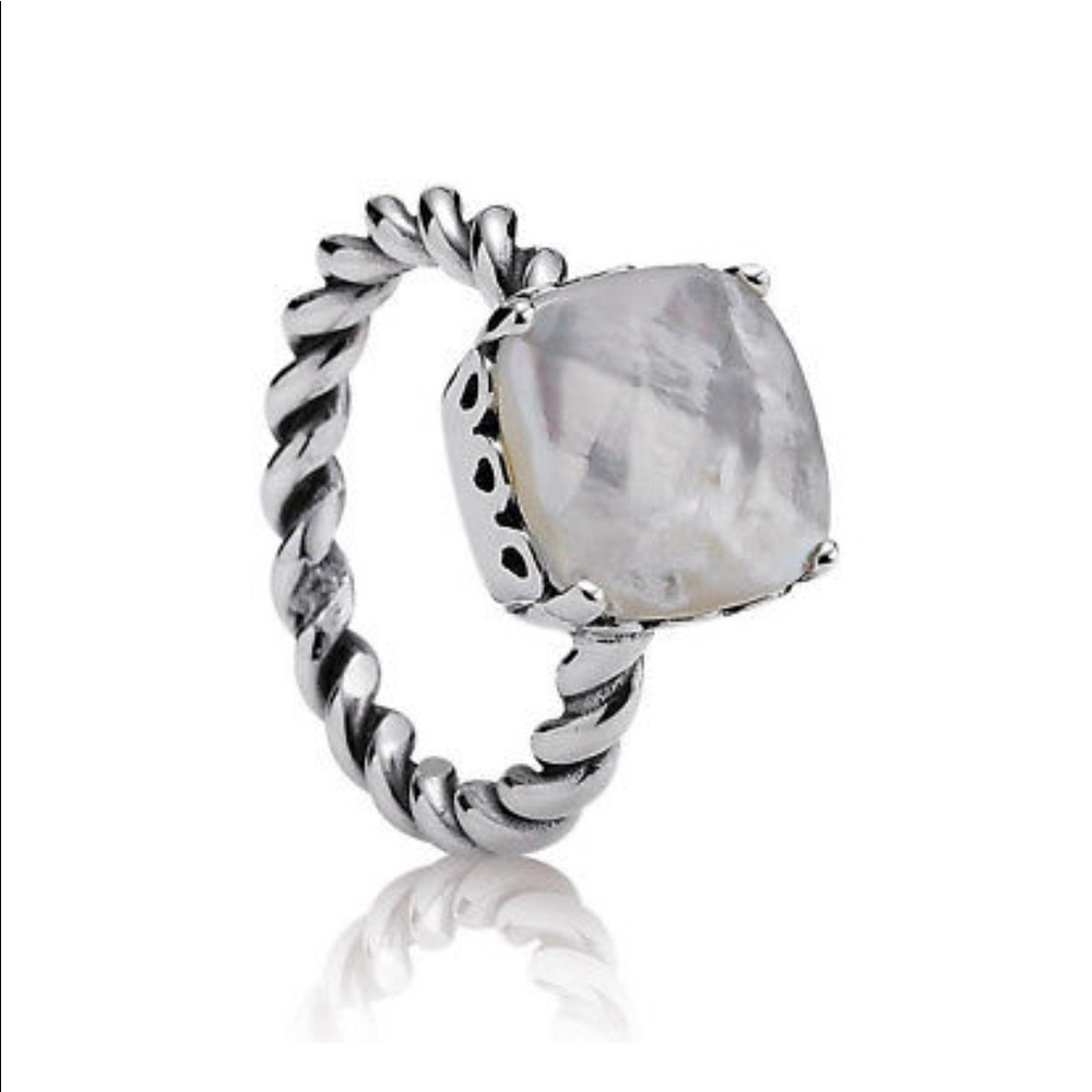 Pandora Mother of Pearl Sincerity Ring
